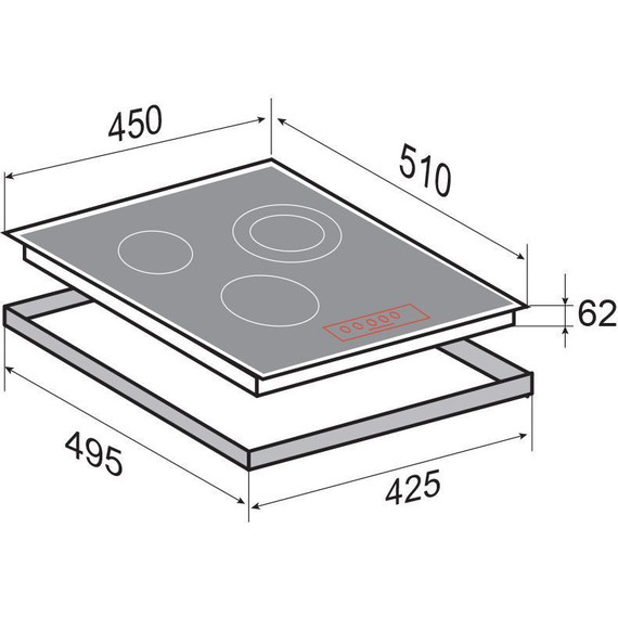 Электрическая варочная поверхность Zigmund & Shtain CN 37.4 W фото 2