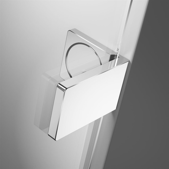 Душевая перегородка Radaway Euphoria Walk-in V 130х200 см 383115-01-01 (стекло 8 мм) , хром/прозрачное фото 6