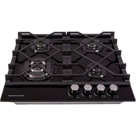 Газовая варочная поверхность Zigmund & Shtain MN 175.61 B (чёрное стекло) фото 2