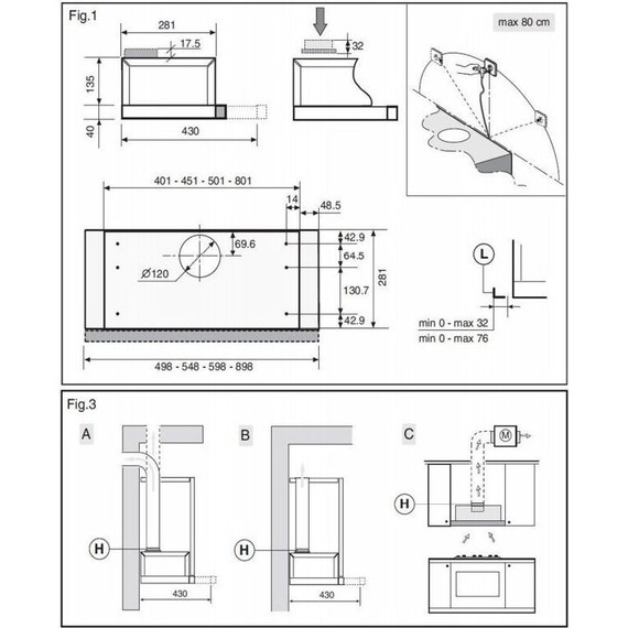 Вытяжка Zigmund & Shtain K 002.61 W фото 5