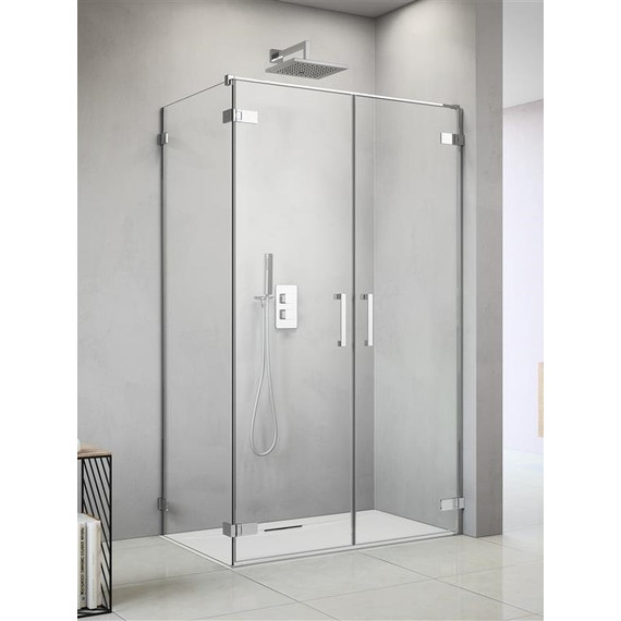 Душевое ограждение Radaway Arta DWD+S 80х80 см R (стекло 8 мм), хром/прозрачное фото 
