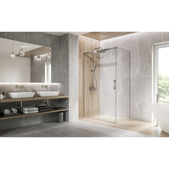 Душевое ограждение Radaway Espera Pro KDJ 100х100 см L (стекло 8 мм), хром/прозрачное фото 2