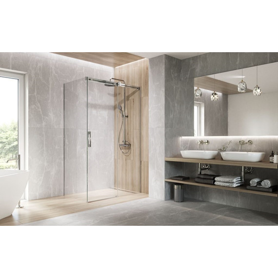 Душевое ограждение Radaway Espera Pro KDJ 100х75 см R (стекло 8 мм), хром/прозрачное фото 2