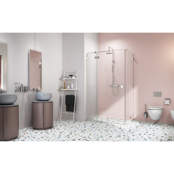 Душевое ограждение Radaway Essenza Pro KDJ 120х100 см L, хром/прозрачное фото 2