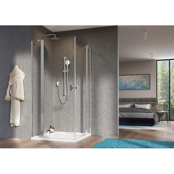 Душевое ограждение Radaway Nes KDD II 100х100 см, хром/прозрачное фото 2