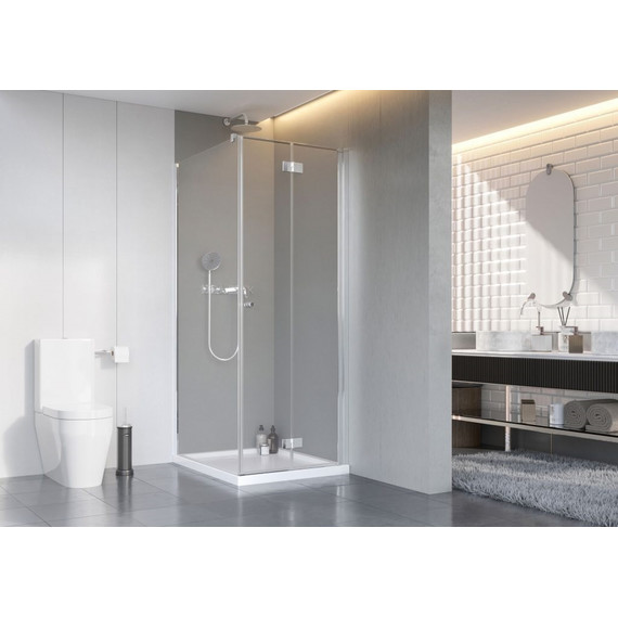 Душевое ограждение Radaway Nes KDJ B 100х80 см R, хром/прозрачное фото 2