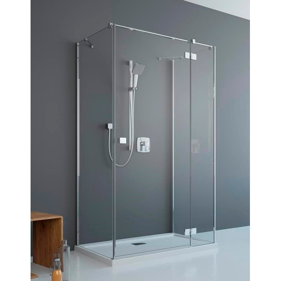 Душевое ограждение Radaway Essenza New KDJ+S 100х75 см R, хром/прозрачное фото 