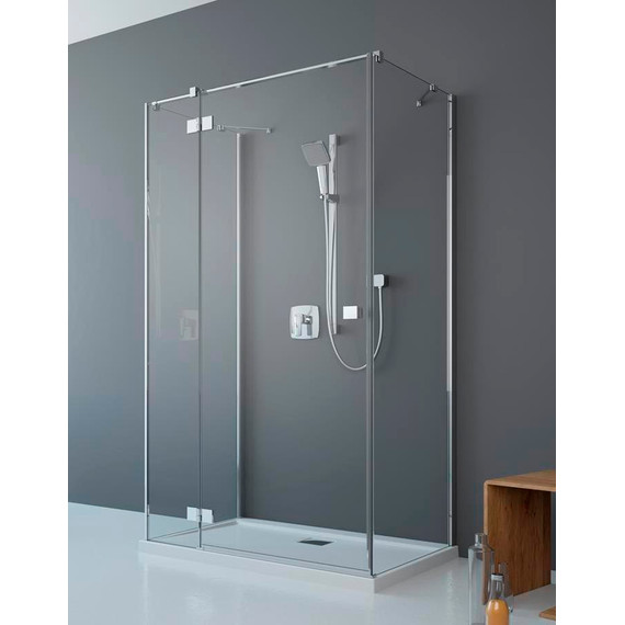 Душевое ограждение Radaway Essenza New KDJ+S 100х75 см L, хром/прозрачное фото 