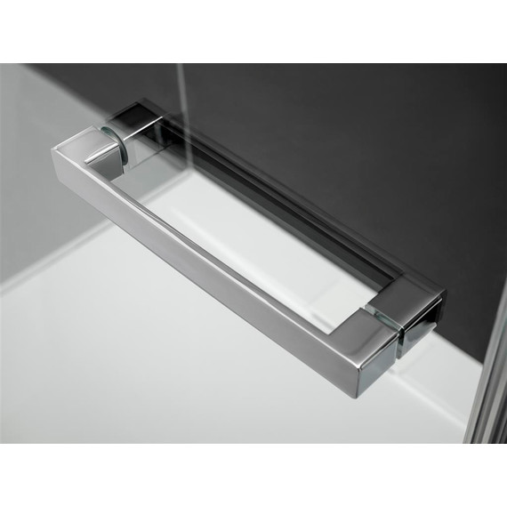 Душевое ограждение Radaway Euphoria KDJ+S 120х80 см L (стекло 8 мм), хром/прозрачное фото 5