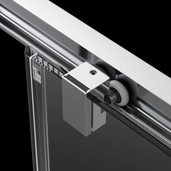 Душевое ограждение Radaway Premium Plus DWJ+S 100х75 см, хром/прозрачное фото 7