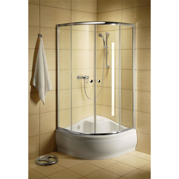 Душевое ограждение Radaway Classic A 80х80х170 см 30011-01-02, хром/матовое фото 