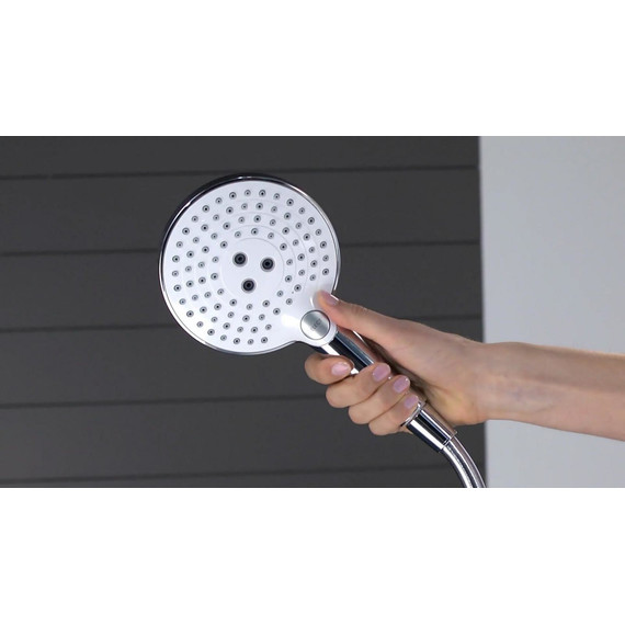 Душевой гарнитур Hansgrohe Raindance Select S 120 3jet 26721400, белый/хром фото 2
