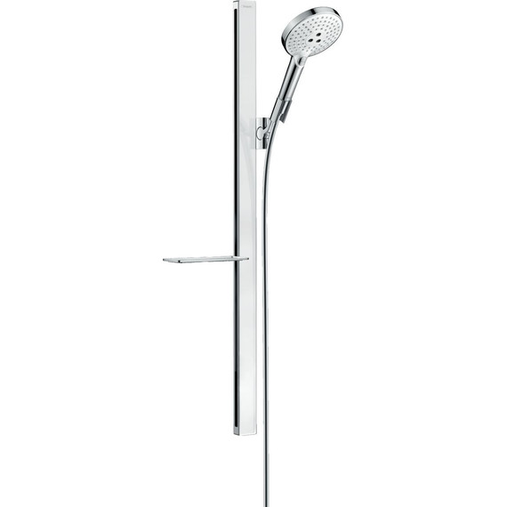Душевой гарнитур Hansgrohe Raindance Select S 120 3jet 27648400, белый/хром фото 