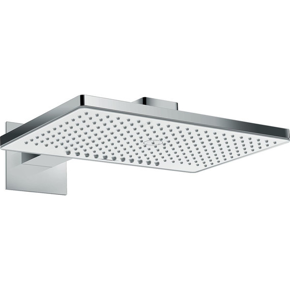 Верхний душ Hansgrohe Rainmaker Select 460 2jet 24005400, латунь/стекло, белый/хром фото 