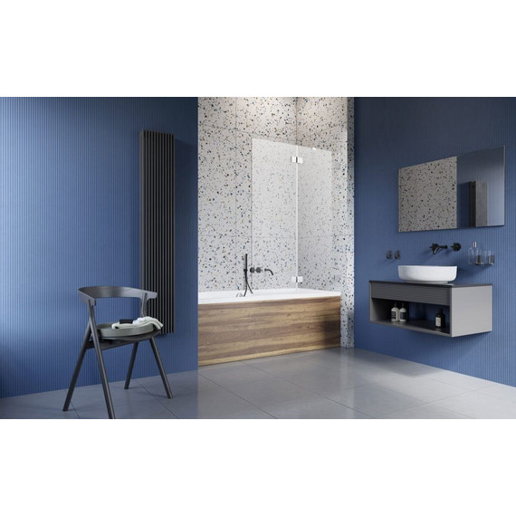 Шторка для ванны Radaway Essenza Pro PND II 130 см 10102130-01-01R, хром/прозрачное фото 2