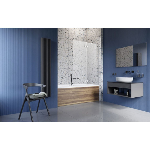 Шторка для ванны Radaway Essenza Pro PND II 140 см 10102140-01-01R, хром/прозрачное фото 3