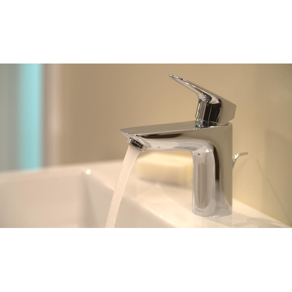 Смеситель для раковины Hansgrohe Logis Loop 100 CoolStart 71154000 фото 3