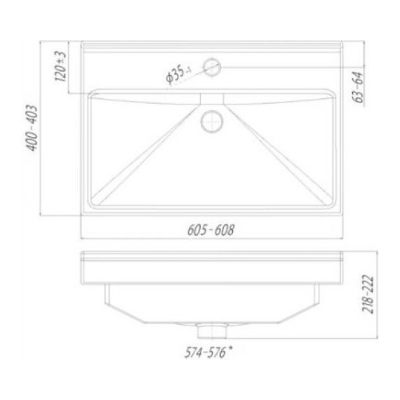 Тумба подвесная с раковиной Mirsant Fuji 60 см с доводчиком, белый - 6 Тумба подвесная с раковиной Mirsant Fuji 60 см с доводчиком, белый фото 6