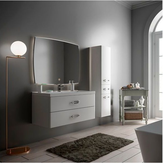 Тумба подвесная с раковиной Mirsant Fuji 80 см с доводчиком, белый - 5 Тумба подвесная с раковиной Mirsant Fuji 80 см с доводчиком, белый фото 5