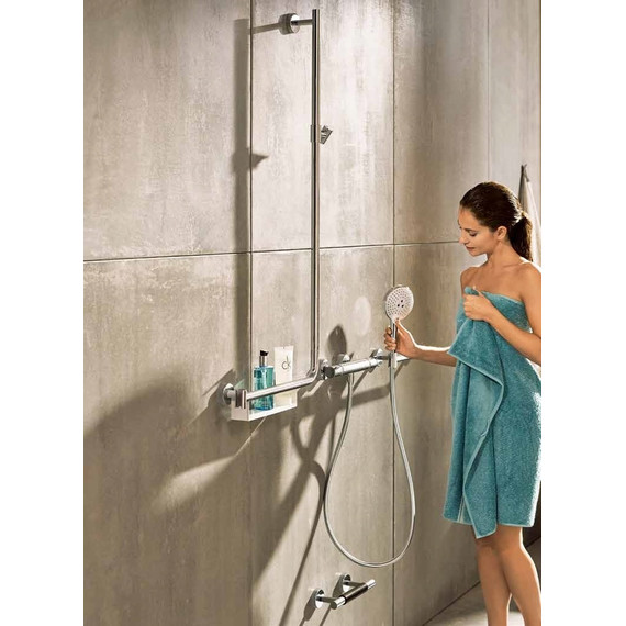 Душевой гарнитур Hansgrohe Raindance Select S 120 3jet 26326400, белый/хром фото 3