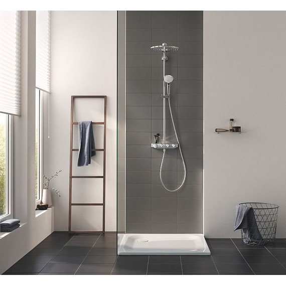 Душевая стойка с термостатом Grohe Euphoria SmartControl 310 DUO 26507000 - 8 Душевая стойка с термостатом Grohe Euphoria SmartControl 310 DUO 26507000 фото 8
