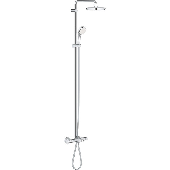 Душевая стойка для ванны с термостатом Grohe Tempesta Cosmopolitan 210 26223001 фото 