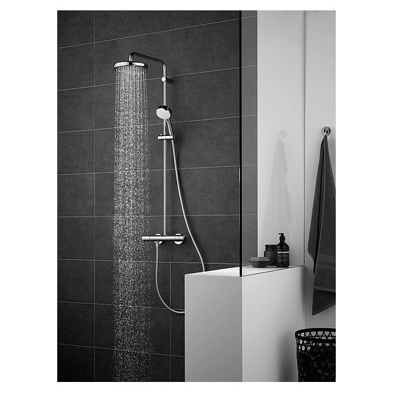 Душевая стойка с термостатом Grohe Tempesta Cosmopolitan 210 27922001 - 5 Душевая стойка с термостатом Grohe Tempesta Cosmopolitan 210 27922001 фото 5