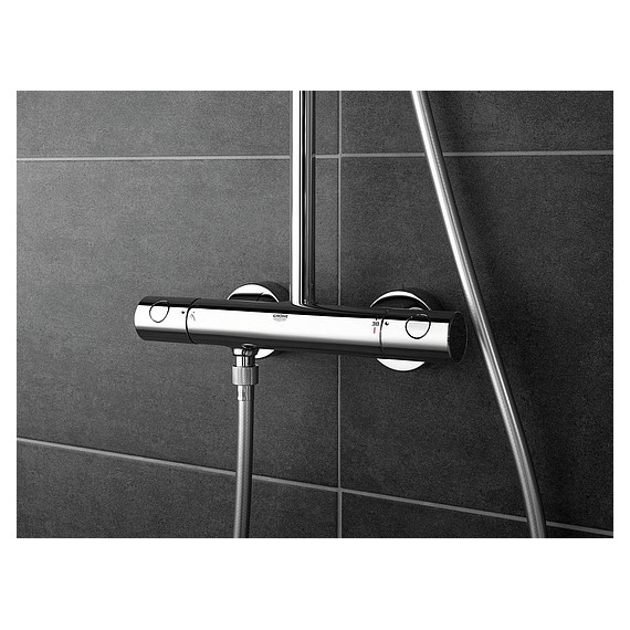 Душевая стойка с термостатом Grohe Tempesta Cosmopolitan 210 27922001 - 8 Душевая стойка с термостатом Grohe Tempesta Cosmopolitan 210 27922001 фото 8