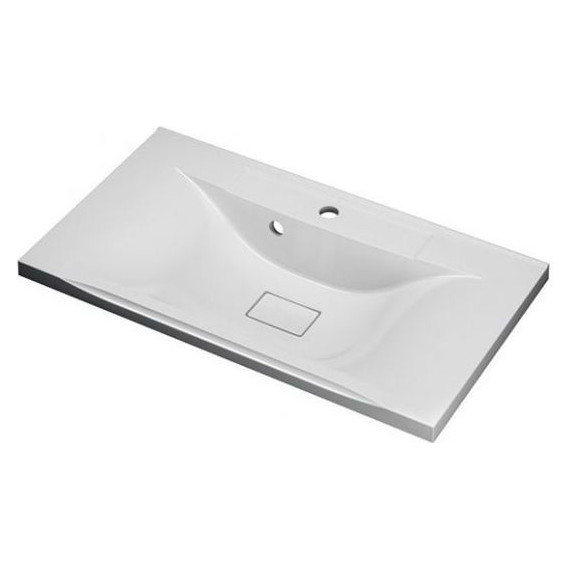 Тумба напольная с раковиной Mirsant Next 80 см (раковина Premier 800), белый - 3 Тумба напольная с раковиной Mirsant Next 80 см (раковина Premier 800), белый фото 3