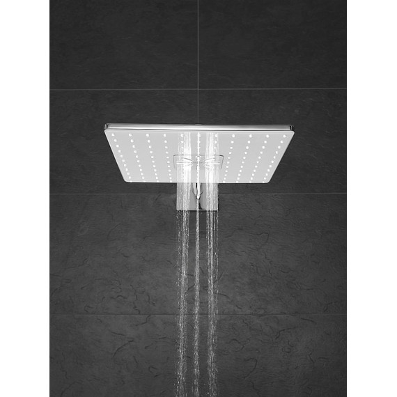 Верхний душ Grohe Rainshower 310 SmartActive Cube 26479LS0, белая луна - 5 Верхний душ Grohe Rainshower 310 SmartActive Cube 26479LS0, белая луна фото 5