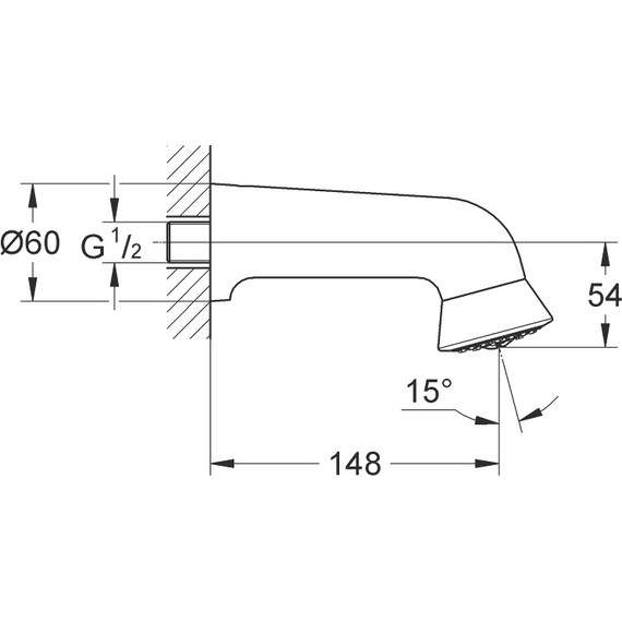 Верхний душ Grohe Relexa Plus 50 28948000 фото 2