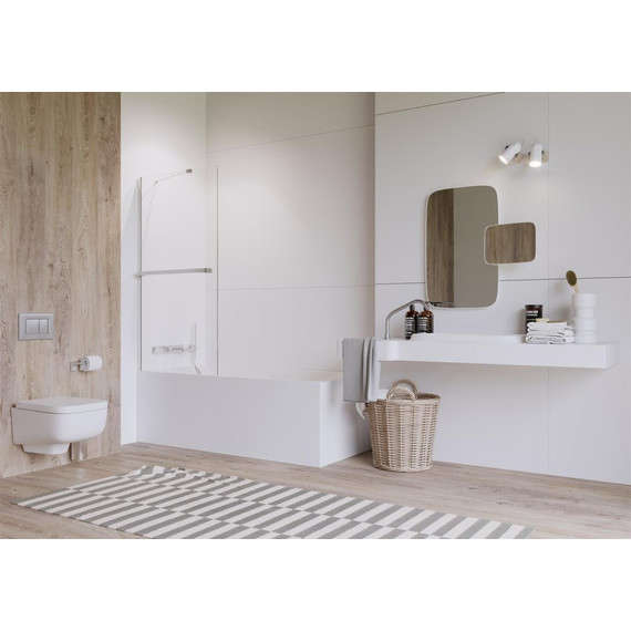 Шторка для ванны Radaway Idea PNJ II 60 см 10001060-01-01W, хром/прозрачное фото 2