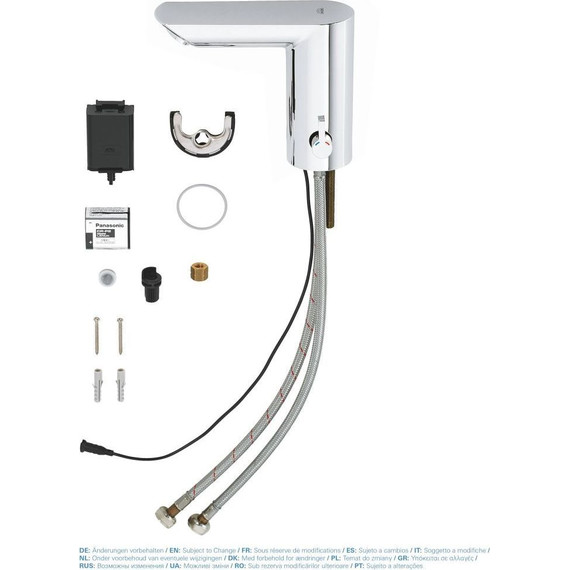 Смеситель для раковины электронный Grohe Bau Cosmopolitan E 36451000 - 2 Смеситель для раковины электронный Grohe Bau Cosmopolitan E 36451000 фото 2