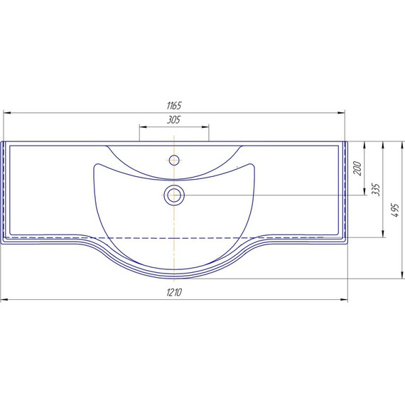 Тумба напольная с раковиной Opadiris Риспекто 120 см, белый матовый - 6 Тумба напольная с раковиной Opadiris Риспекто 120 см, белый матовый фото 6