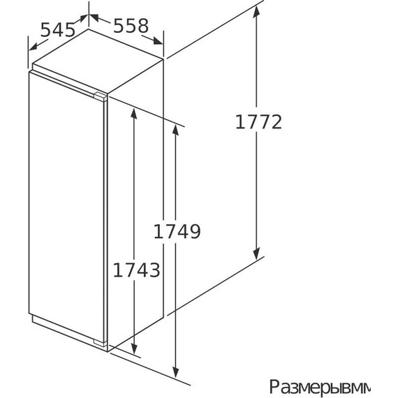 Встраиваемый холодильник Neff N 70 KI8825D20R фото 8
