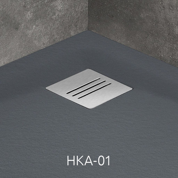 Поддон мраморный Radaway Kyntos A anthracite 80х80 см HKA8080-64, антрацит - 5 Поддон мраморный Radaway Kyntos A anthracite 80х80 см HKA8080-64, антрацит фото 5