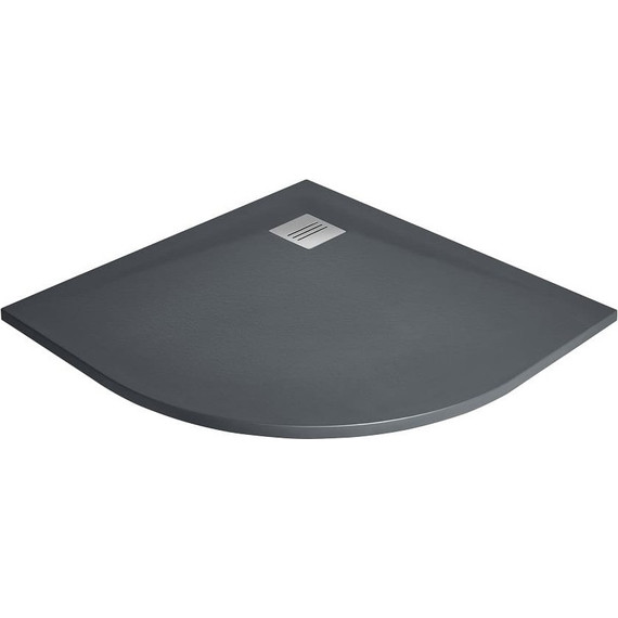 Поддон мраморный Radaway Kyntos A anthracite 80х80 см HKA8080-64, антрацит - 2 Поддон мраморный Radaway Kyntos A anthracite 80х80 см HKA8080-64, антрацит фото 2