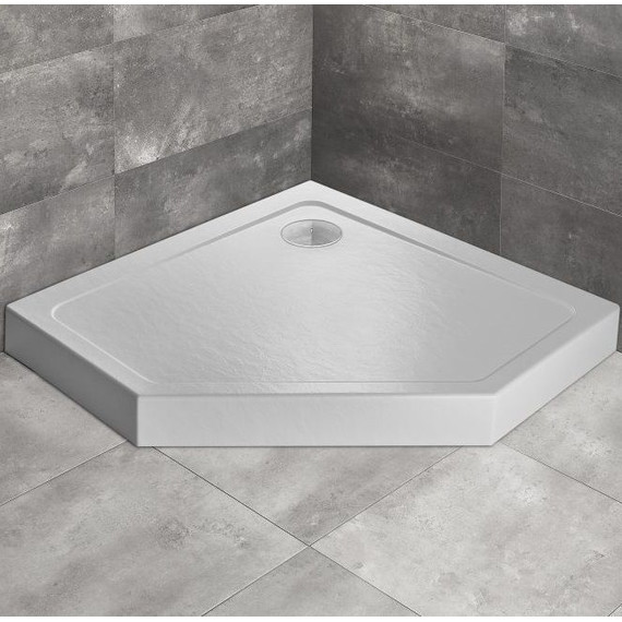 Поддон акриловый Radaway Doros PT Compact Stone White 90х90 см SDRPTP9090-05-04S фото 