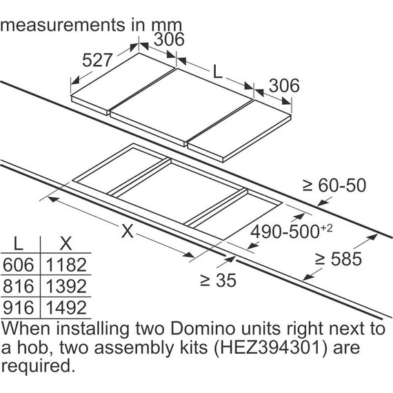 Газовая варочная поверхность Neff N 90 N23TA19N0 Domino фото 10