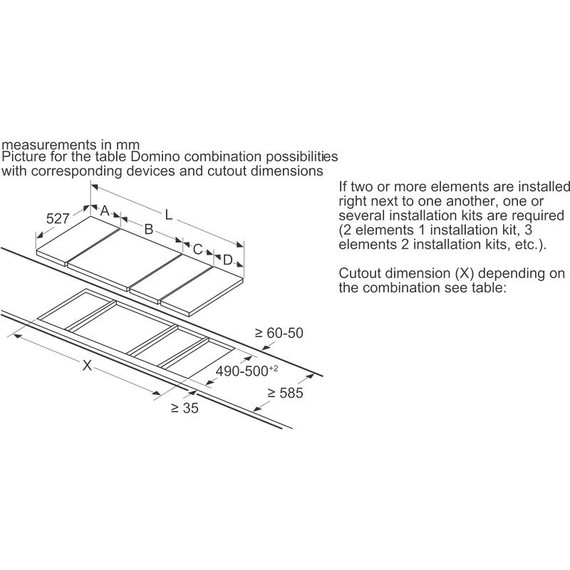 Газовая варочная поверхность Neff N 90 N23TA19N0 Domino фото 9