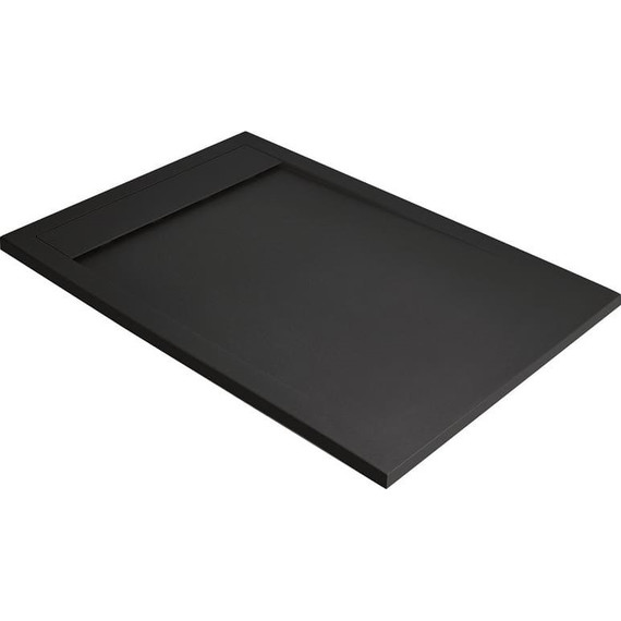 Поддон мраморный Radaway Teos F Black 120х100 см HTF120100-54, черный фото 