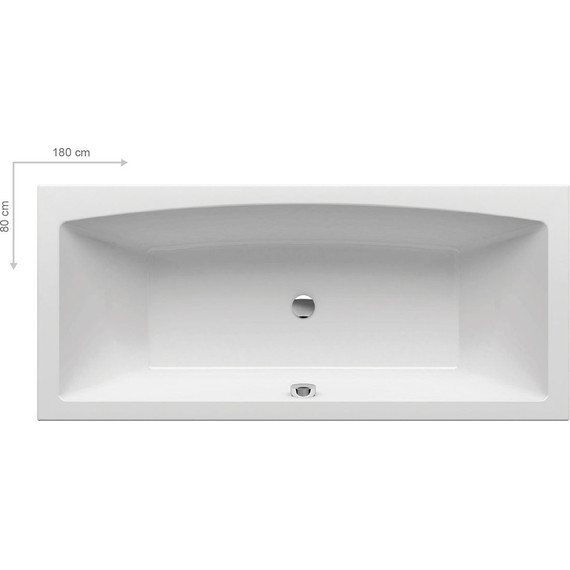 Ванна Ravak Formy 02 Slim 180х80 см C891300000 фото 