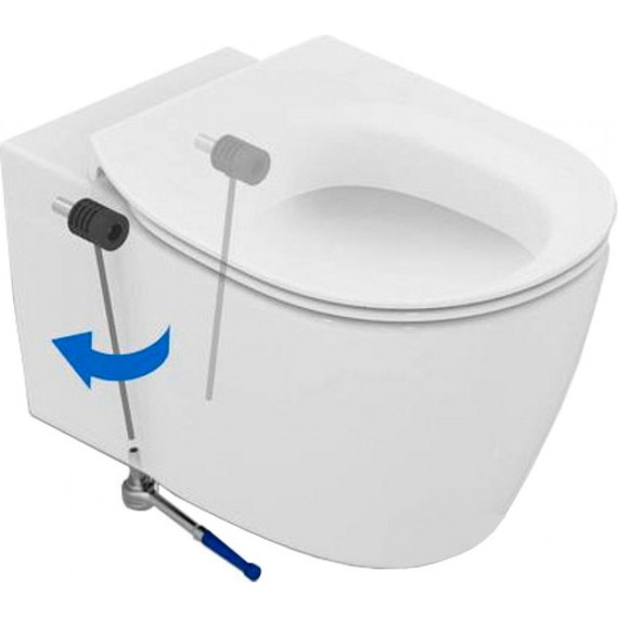 Унитаз подвесной безободковый Ideal Standard Connect AquaBlade E047901 - 6 Унитаз подвесной безободковый Ideal Standard Connect AquaBlade E047901 фото 6