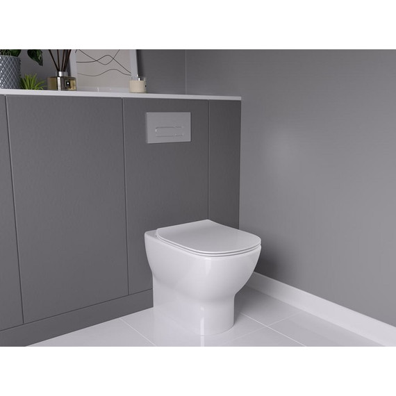 Кнопка смыва Ideal Standard Oleas M1 R0115JG, матовый хром - 4 Кнопка смыва Ideal Standard Oleas M1 R0115JG, матовый хром фото 4