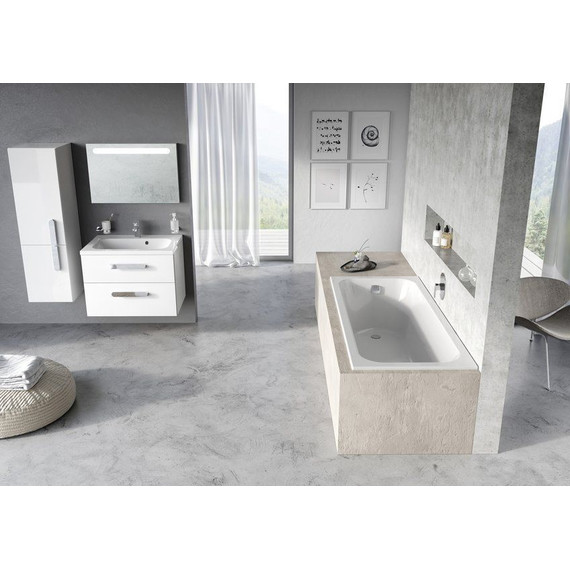 Ванна Ravak Chrome Slim 160х70 см C731300000, Размер - мм: 1600х700 фото 4