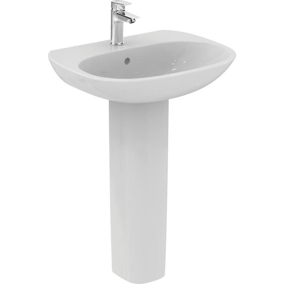 Раковина подвесная Ideal Standard Tesi 60 см T352201 - 3 Раковина подвесная Ideal Standard Tesi 60 см T352201 фото 3