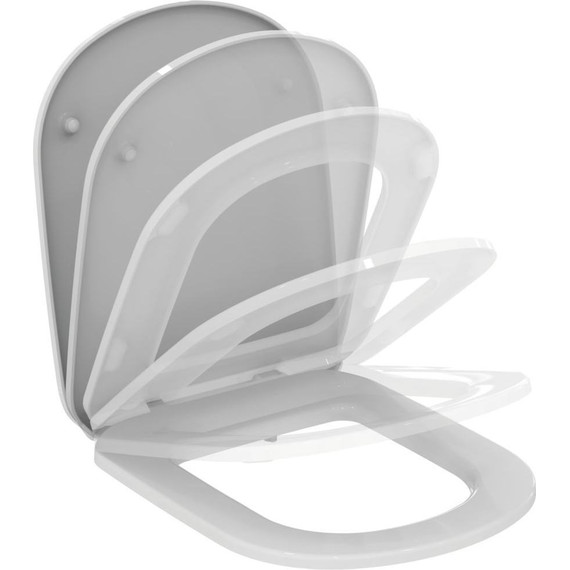 Сиденье с крышкой для унитаза Ideal Standard Tempo микролифт T679401 - 2 Сиденье с крышкой для унитаза Ideal Standard Tempo микролифт T679401 фото 2