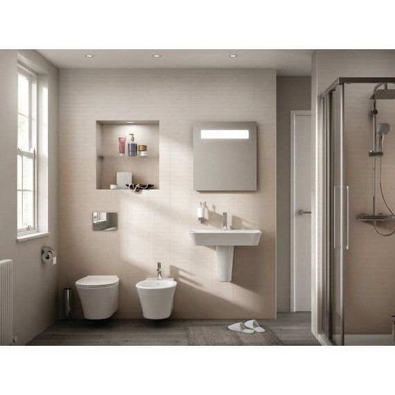 Унитаз подвесной безободковый Ideal Standard Connect Air Aquablade E005401, Цвет производителя: белый - 4 Унитаз подвесной безободковый Ideal Standard Connect Air Aquablade E005401, Цвет производителя: белый фото 4