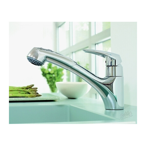 Смеситель для кухни Grohe Eurodisc 32257001 фото 3