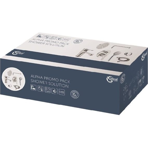 Набор смесителей 7 в 1 для душа Ideal Standard Alpha BD003AA фото 3